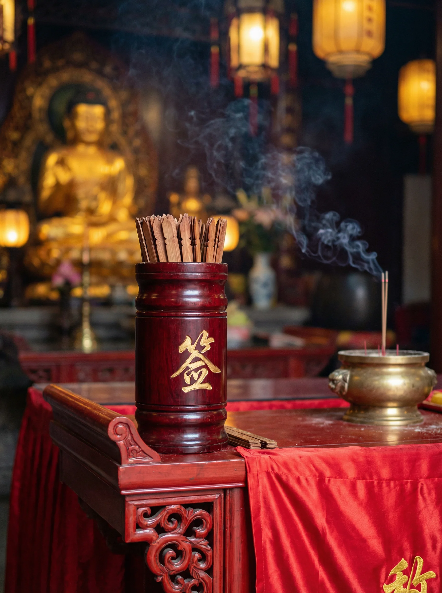 摇签选号亭签筒摇晃动画 - 北京pk10